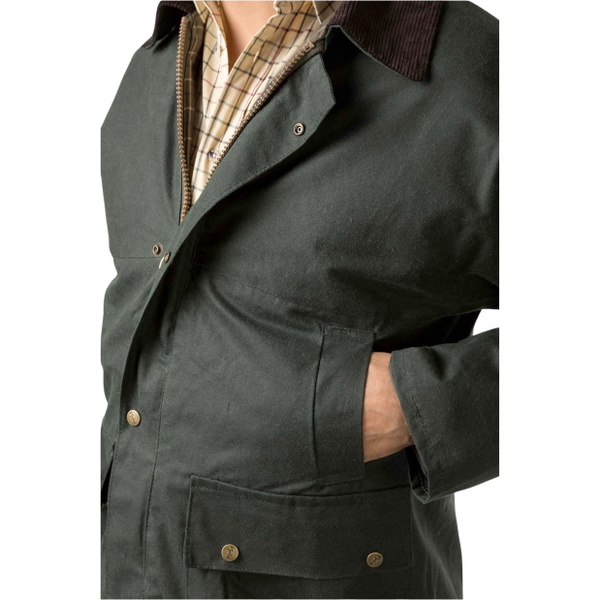 2025 Rydale Heren Thirsk Classic Wax Jas 412384 - Olive
